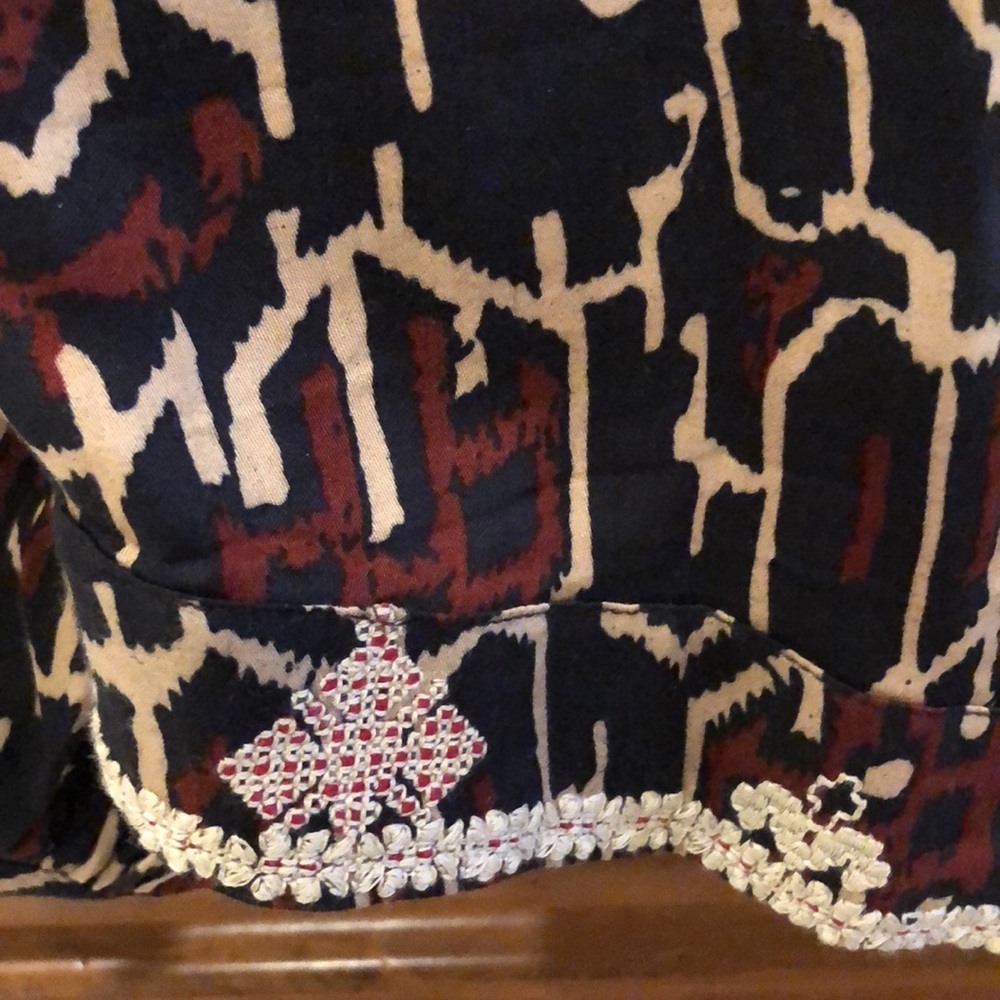 Anthropologie Maeve Veda Embroidered Blouse - Picture 11 of 13